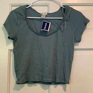 Marshall’s Green crop top